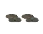 Колодки гальмівні (передні) Toyota Yaris 1.0-1.4 05- 0 986 494 198 BOSCH 0-986-494-198 (фото 3)