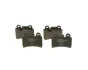Колодки гальмівні (задні) VW Touareg 02-10 0 986 494 210 BOSCH 0-986-494-210 (фото 1)