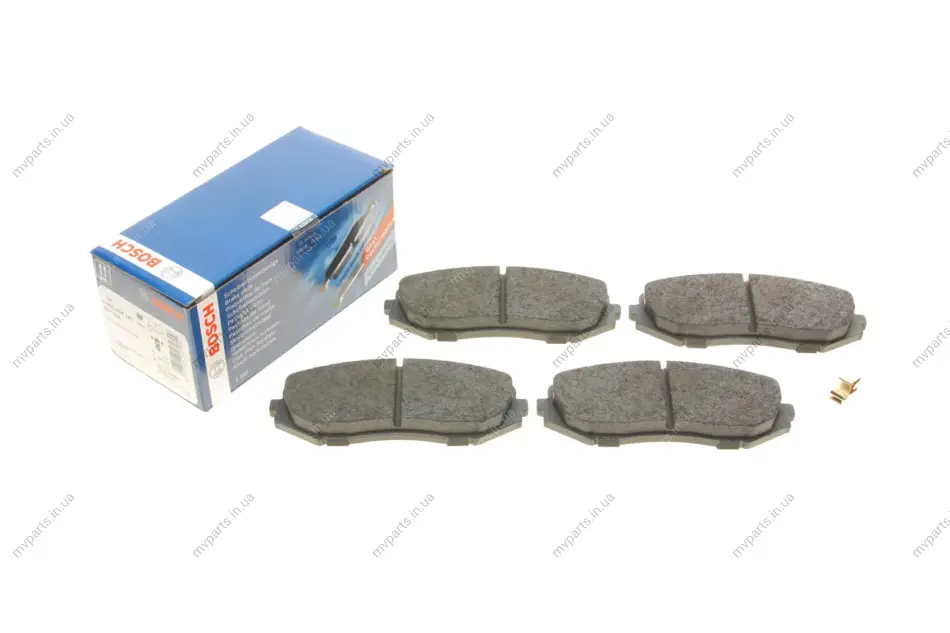 Колодки гальмівні (передні) Suzuki Grand Vitara 4x4 05- 0 986 494 241 BOSCH 0-986-494-241 (фото 1)