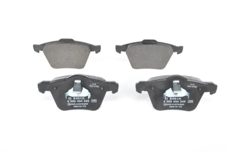 Колодка гальм. диск. VOLVO S80 передн. (вир-во Bosch) BOSCH 0-986-494-245