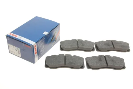 Колодки гальмівні (передні) Iveco Daily IV/V/VI 06- 0 986 494 257 BOSCH 0-986-494-257