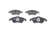 Колодка гальм. диск. MB C-CLASS (W 204) 200-350 07-, E-CLASS (W212) 200-350 08 - передн. (вир-во Bos BOSCH 0-986-494-263 (фото 1)