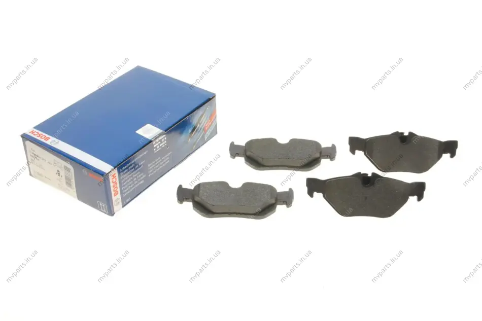 Колодки гальмівні (задні) BMW 1 (E81-82/E87-88)/3 (E90-93) 04-13/X1 (E84) 09-15 0 986 494 272 BOSCH 0-986-494-272 (фото 1)