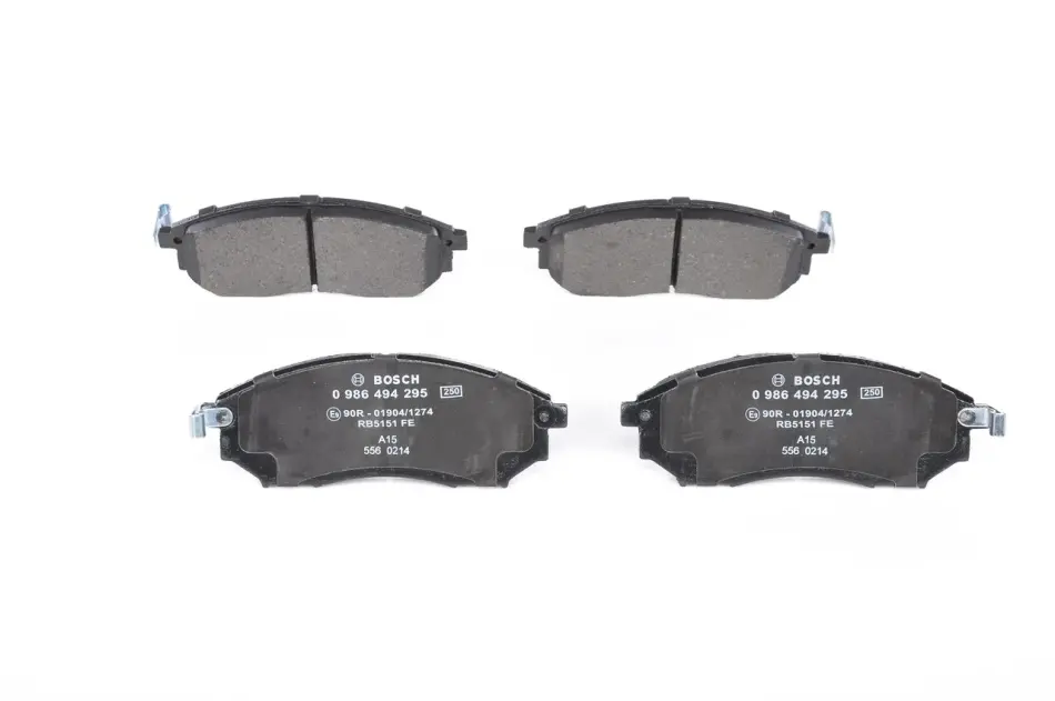 Колодка гальм. диск. NISSAN QASHQAI, RENAULT KOLEOS передн. (вир-во Bosch) BOSCH 0-986-494-295 (фото 1)