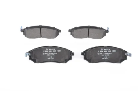 Колодка гальм. диск. NISSAN QASHQAI, RENAULT KOLEOS передн. (вир-во Bosch) BOSCH 0-986-494-295