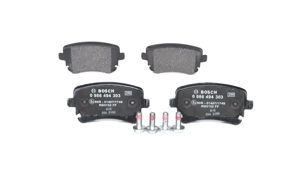 Колодка гальм. диск. AUDI, VW T5 задн. (вир-во Bosch) BOSCH 0-986-494-303 (фото 1)