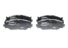 Колодки гальмівні (передні) Lexus IS 05- (Advics) 0 986 494 316 BOSCH 0-986-494-316 (фото 1)