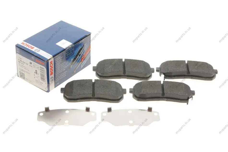 Колодки гальмівні (задні) Hyundai H-1/ix55 07-/Kia Carnival 06- 0 986 494 327 BOSCH 0-986-494-327 (фото 1)