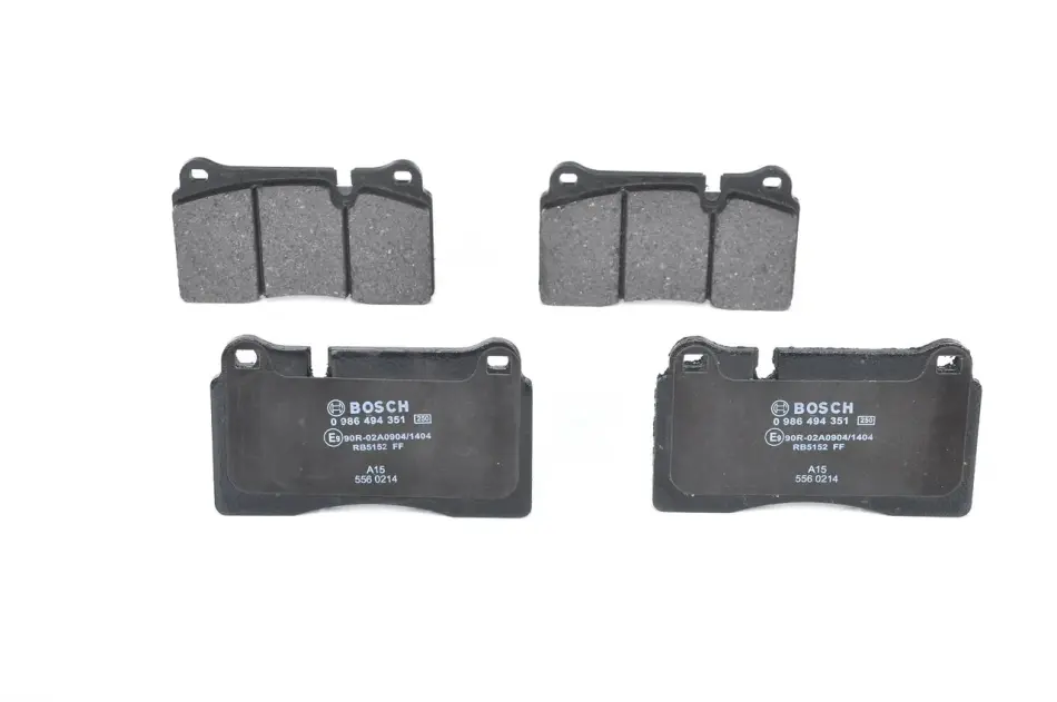 Колодки гальмівні (передні) Land Rover Range Rover III 05-12 0 986 494 351 BOSCH 0-986-494-351 (фото 1)