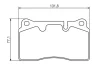 Колодки гальмівні (передні) Land Rover Range Rover III 05-12 0 986 494 351 BOSCH 0-986-494-351 (фото 7)