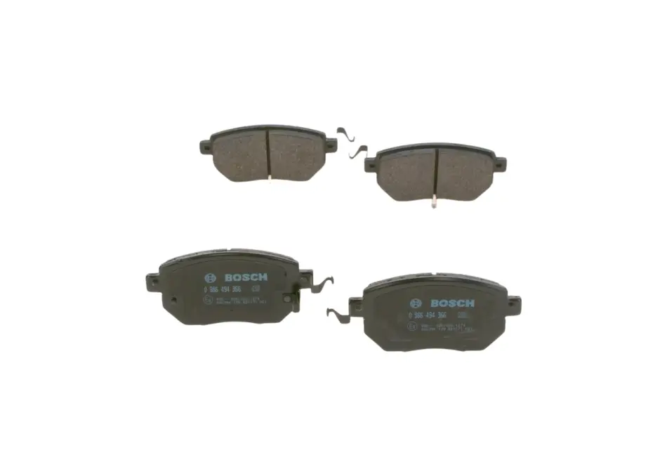 Колодки гальмівні (передні) Nissan Murano/Infiniti FX 35/45 03- 0 986 494 366 BOSCH 0-986-494-366 (фото 1)
