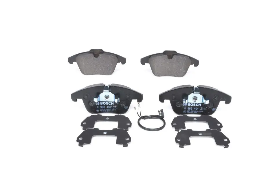 Колодки гальмівні (передні) Citroen C5 08-/Peugeot 407 04-/508 10-18 0 986 494 371 BOSCH 0-986-494-371 (фото 1)