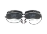Колодки гальмівні (передні) Citroen C8/Peugeot 807 2.0/2.2 HDi 06- 0 986 494 385 BOSCH 0-986-494-385 (фото 1)