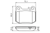 Колодка гальм. диск. MB M-CLASS (W163) задн. (вир-во Bosch) BOSCH 0-986-494-410 (фото 4)
