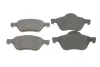 Колодки гальмівні (передні) Renault Clio III 06-14/Megane II 02-/Scenic II 03- 0 986 494 439 BOSCH 0-986-494-439 (фото 1)