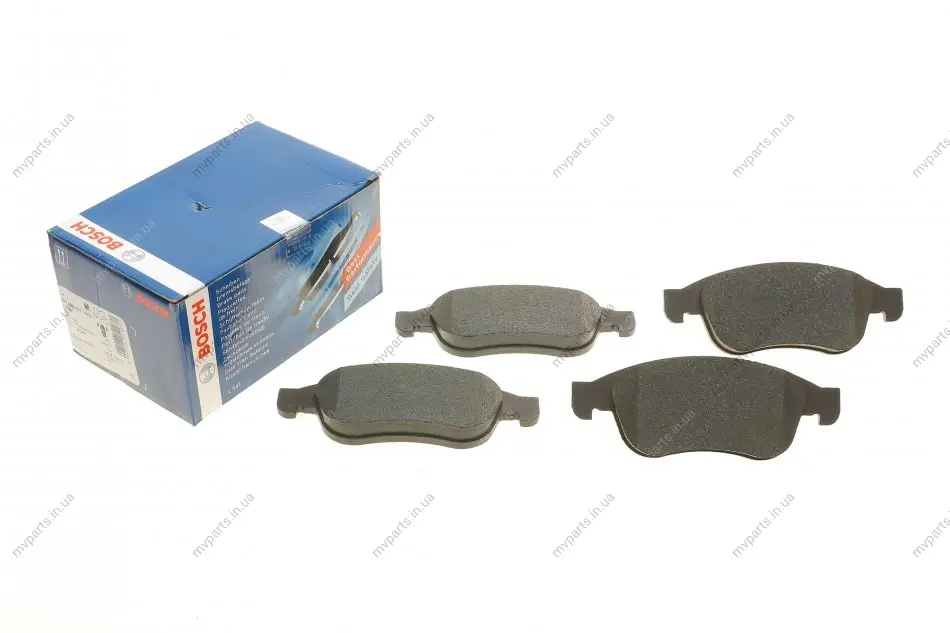 Комплект гальмівних колодок (передніх) Renault Fluence/Megane/Scenic 08- 0 986 494 441 BOSCH 0-986-494-441 (фото 1)