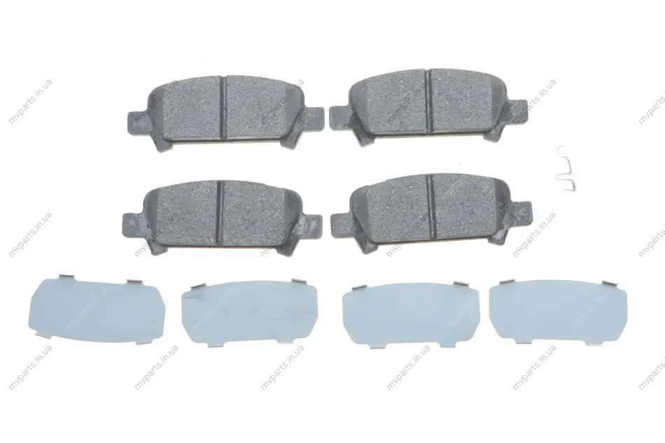 Колодки гальмівні (задні) Subaru Impreza/Outback/Forester 95-09 0 986 494 445 BOSCH 0-986-494-445 (фото 1)