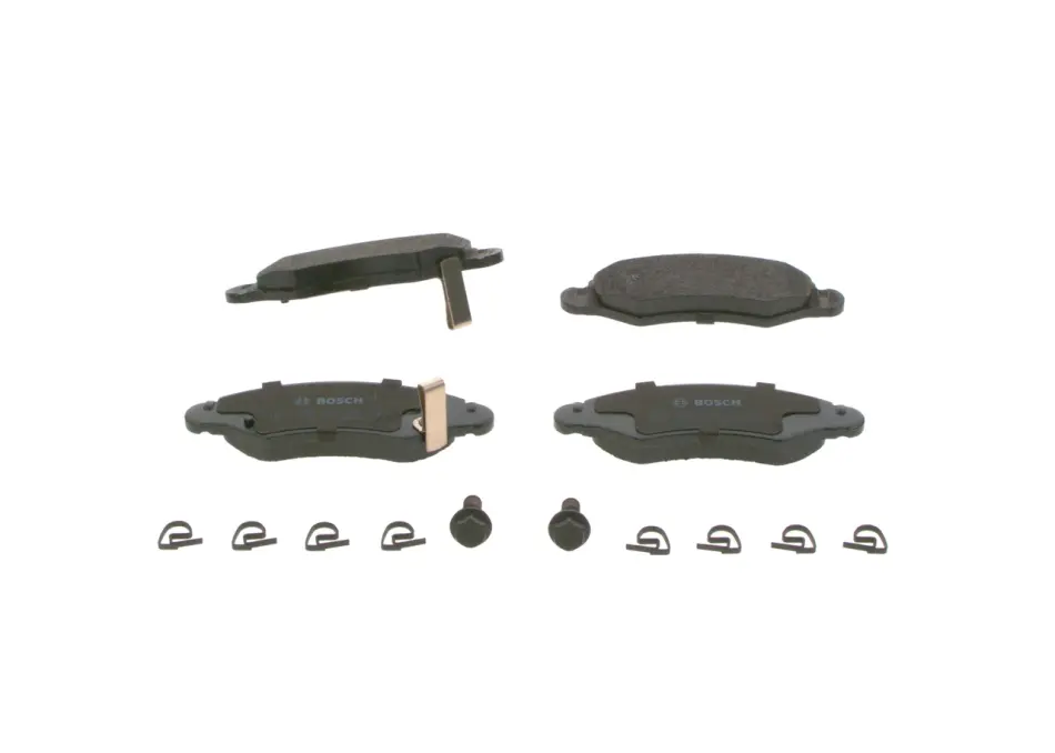 Колодки гальмівні (передні) Subaru Justy 03-/Opel Agila 00-07 0 986 494 458 BOSCH 0-986-494-458 (фото 1)