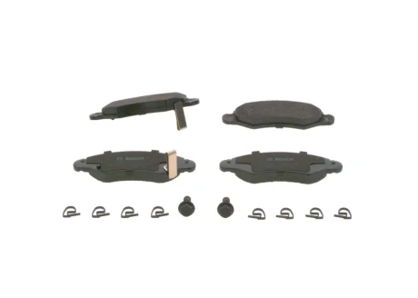 Колодки гальмівні (передні) Subaru Justy 03-/Opel Agila 00-07 0 986 494 458 BOSCH 0-986-494-458
