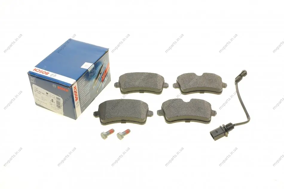 Колодки гальмівні (задні) Audi A4/A5/A6/A7 10-/Porsche Macan 14- 0 986 494 488 BOSCH 0-986-494-488 (фото 1)