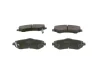 Колодки гальмівні (передні) Chrysler Grand Voyager V 07-/Dodge Caravan 08-/VW Routan 08-13 0 986 494 493 BOSCH 0-986-494-493 (фото 1)