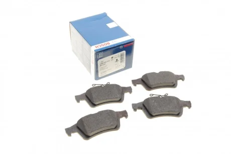 Комплект гальмівних колодок (задніх) Citroen C5/Ford C-Max 07-/Focus/Connect 04-13/Renault Laguna 07-15/Volvo 0 986 494 528 BOSCH 0-986-494-528