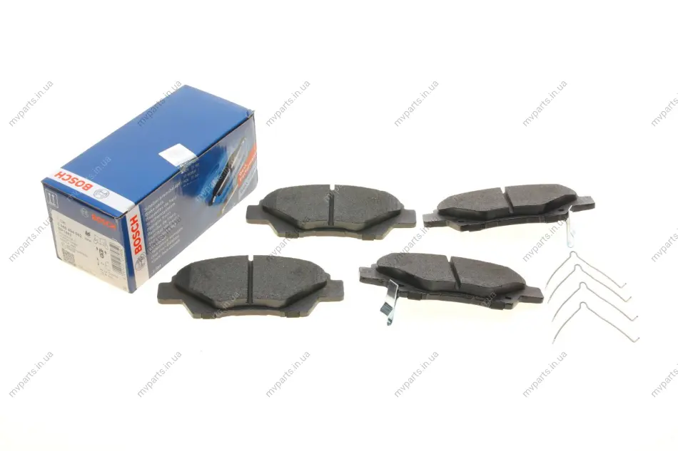 Колодки гальмівні (передні) Honda Jazz 07-/CR-Z 08- 0 986 494 562 BOSCH 0-986-494-562 (фото 1)