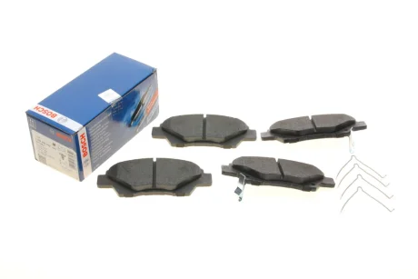 Колодки гальмівні (передні) Honda Jazz 07-/CR-Z 08- 0 986 494 562 BOSCH 0-986-494-562
