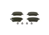Колодка гальм. диск. SUZUKI SWIFT передн. (вир-во Bosch) BOSCH 0-986-494-573 (фото 1)