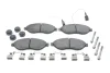 Колодки гальмівні (передні) Citroen Jumper/Fiat Ducato/Peugeot Boxer 06- (Brembo) (з датчиком) 0 986 494 591 BOSCH 0-986-494-591 (фото 1)