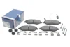 Колодки гальмівні (передні) Citroen Jumper/Fiat Ducato/Peugeot Boxer 06- (Brembo) (з датчиком) 0 986 494 591 BOSCH 0-986-494-591 (фото 2)