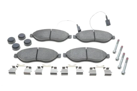Колодки гальмівні (передні) Citroen Jumper/Fiat Ducato/Peugeot Boxer 06- (Brembo) (з датчиком) 0 986 494 591 BOSCH 0-986-494-591