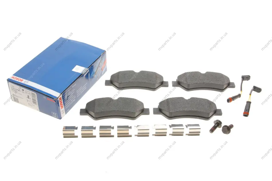 Колодки гальмівні (задні) MB Sprinter 209-319CDI/VW Crafter 06- 0 986 494 601 BOSCH 0-986-494-601 (фото 1)