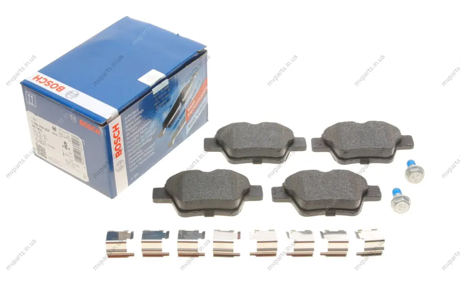 Колодки гальмівні (задні) Citroen C4 04-11/Peugeot 207 06-13/307 00-12 0 986 494 605 BOSCH 0-986-494-605 (фото 1)