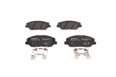 Колодки гальмівні (передні) Hyundai Santa Fe II/III/Genesis 06-/Kia Sorento/Ssangyong Korando 09- 0 986 494 631 BOSCH 0-986-494-631