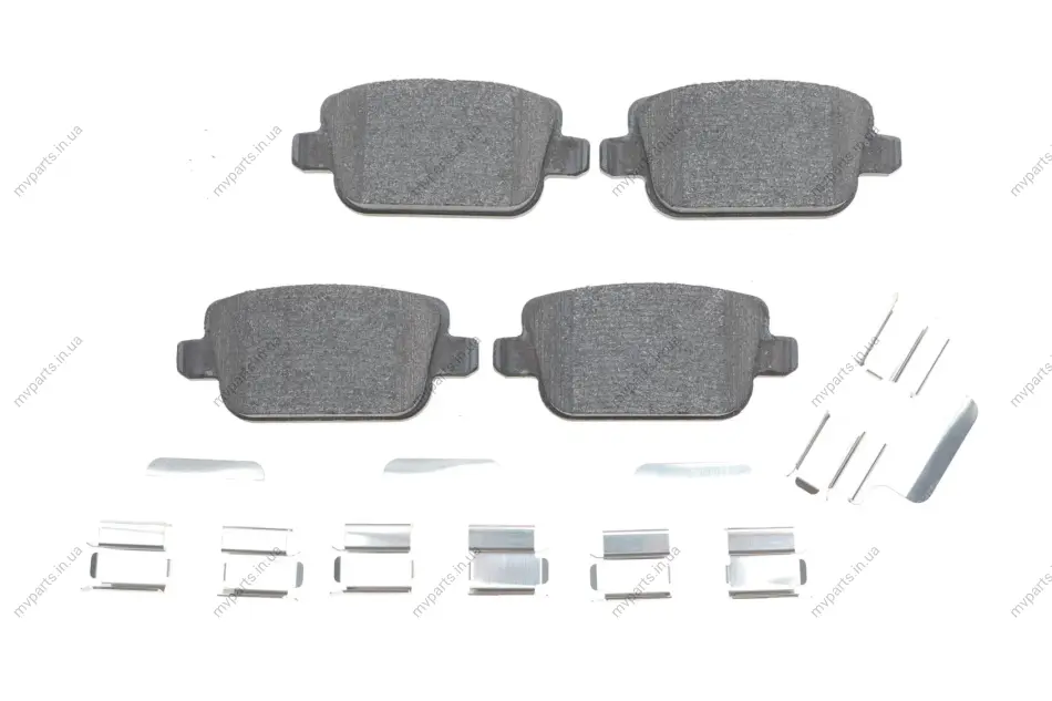 Колодки гальмівні (задні) Ford Kuga 08-/Mondeo 07-15 (к-кт) 0 986 494 639 BOSCH 0-986-494-639 (фото 1)