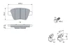 Колодки гальмівні (задні) Audi A3/Skoda Octavia/SuperB/Yeti/VW Caddy/Touran/Golf/Passat B7/B8 04- (к-кт) 0 986 494 643 BOSCH 0-986-494-643 (фото 6)