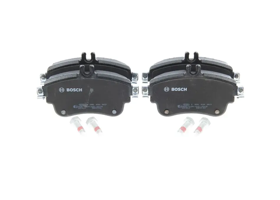 Колодки гальмівні (передні) MB A-class (W176)/B-class (W246) 11-18 0 986 494 663 BOSCH 0-986-494-663 (фото 1)