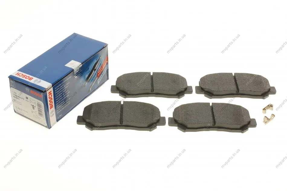 Колодки гальмівні (передні) Mazda CX-5 11- 0 986 494 675 BOSCH 0-986-494-675 (фото 1)