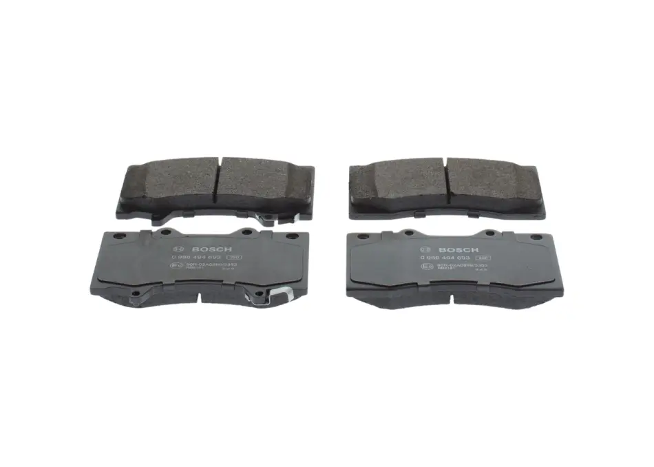 Колодки гальмівні (передні) Nissan Patrol 10- 0 986 494 693 BOSCH 0-986-494-693 (фото 1)