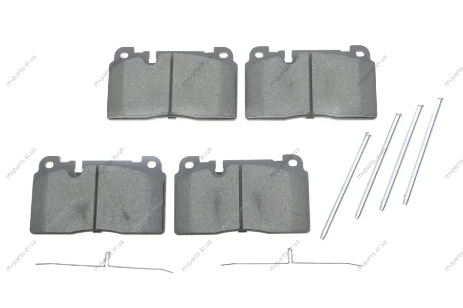 Колодки гальмівні (передні) Audi A6/A7 10-18/Q5 08-17/Porsche Macan 14- 0 986 494 694 BOSCH 0-986-494-694 (фото 1)