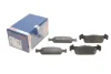 Колодки гальмівні (передні) Dacia Logan II/Sandero II 12-/Renault Logan 11-/Sandero 13/Clio IV 18- 0 986 494 697 BOSCH 0-986-494-697 (фото 1)