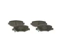 Колодки гальмівні (задні) Jeep Cherokee 08-/Compass 06-/Wrangler 07-/Dodge Nitro 06-12 0 986 494 706 BOSCH 0-986-494-706 (фото 3)