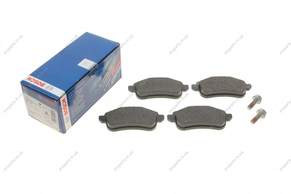 Колодки гальмівні (задні) Renault Megane IV/Scenic IV/Grand Scenic IV/Espace/Talisman 16- 0 986 494 723 BOSCH 0-986-494-723 (фото 1)