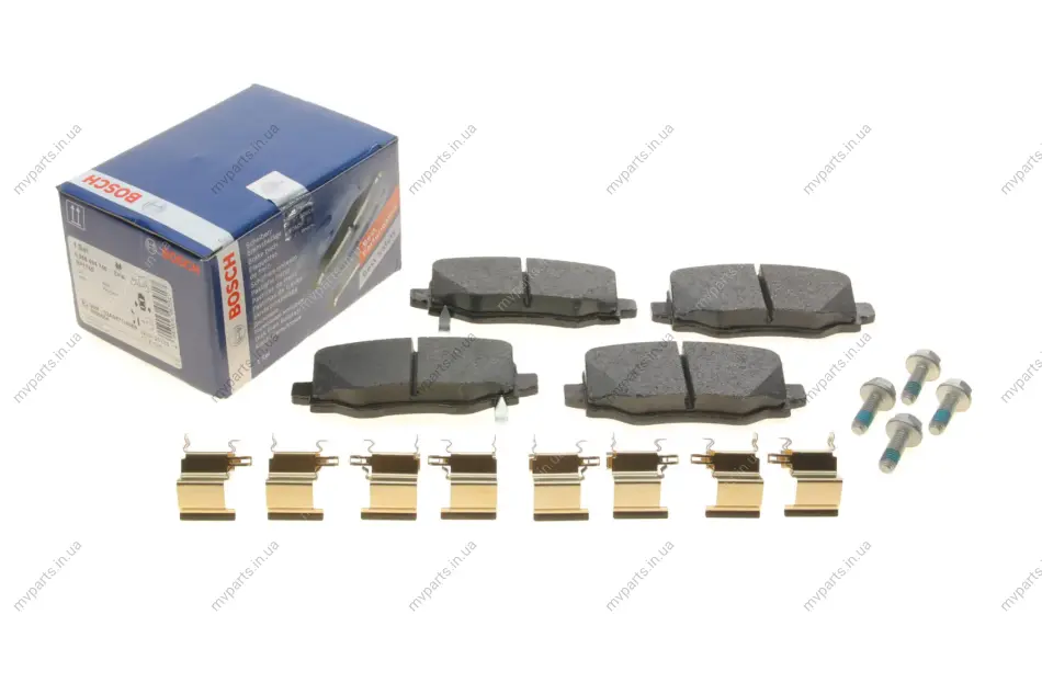 Колодки гальмівні (задні) Fiat 500/Jeep Compass/Renegade 14- 0 986 494 745 BOSCH 0-986-494-745 (фото 1)