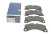 Колодки гальмівні (передні) Porsche Cayenne 02-/Macan 14-/Panamera 10-16/VW Touareg 02- 0 986 494 757 BOSCH 0-986-494-757 (фото 1)