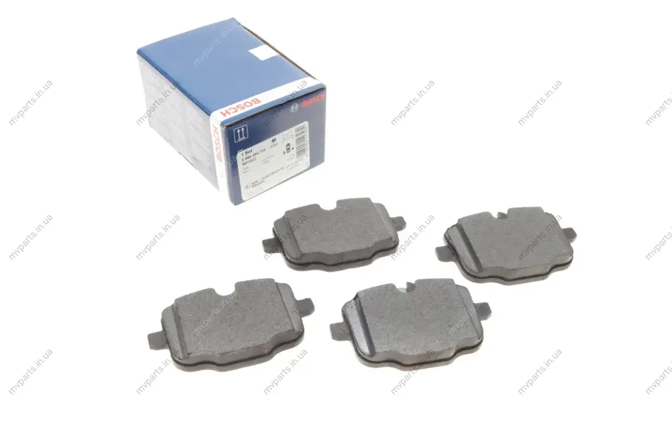 Колодки гальмівні (задні) BMW 5 (F10/F11/F18)/6 (F12/F13) 09- (TRW) 0 986 494 759 BOSCH 0-986-494-759 (фото 1)