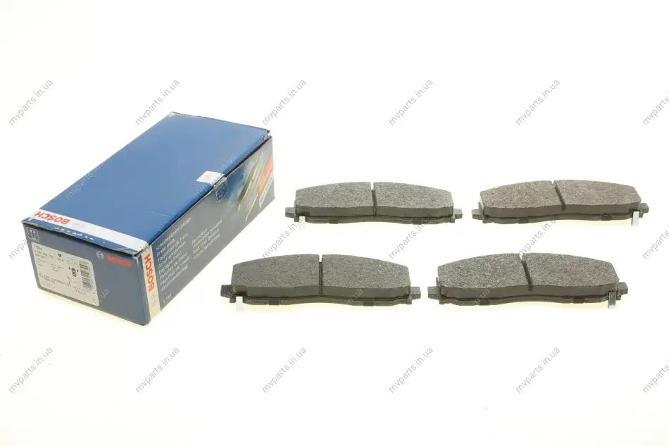 Колодки гальмівні (передні) Jeep Wrangler 2.0/2.2 17- 0 986 494 769 BOSCH 0-986-494-769 (фото 1)