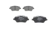 Колодки гальмівні (передні) Ford Courier 14- (TRW) 0 986 494 792 BOSCH 0-986-494-792 (фото 1)