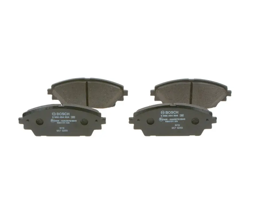 Колодки гальмівні (передні) Mazda 3 13-/CX-3 15- 0 986 494 804 BOSCH 0-986-494-804 (фото 1)
